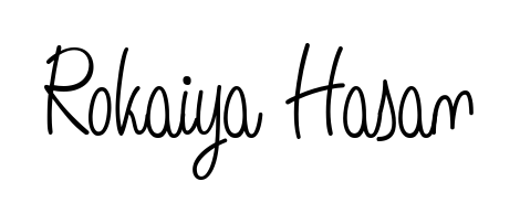 See photos of Rokaiya Hasan official signature. Check more albums & portfolios. Read reviews & check more about Angelique-Rose-font-FFP font. Rokaiya Hasan signature style 5 images and pictures png