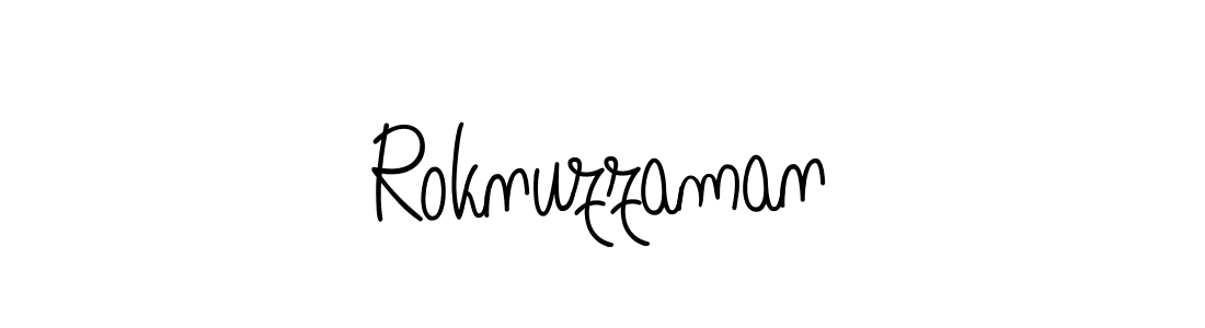 Create a beautiful signature design for name Roknuzzaman. With this signature (Angelique-Rose-font-FFP) fonts, you can make a handwritten signature for free. Roknuzzaman signature style 5 images and pictures png