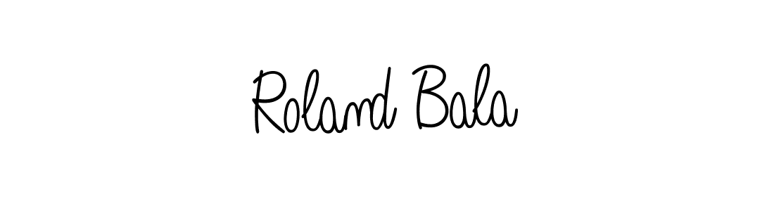 You can use this online signature creator to create a handwritten signature for the name Roland Bala. This is the best online autograph maker. Roland Bala signature style 5 images and pictures png