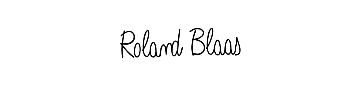 Design your own signature with our free online signature maker. With this signature software, you can create a handwritten (Angelique-Rose-font-FFP) signature for name Roland Blaas. Roland Blaas signature style 5 images and pictures png