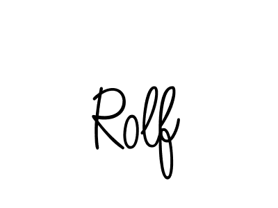 How to make Rolf name signature. Use Angelique-Rose-font-FFP style for creating short signs online. This is the latest handwritten sign. Rolf signature style 5 images and pictures png