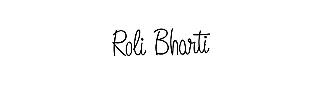 Similarly Angelique-Rose-font-FFP is the best handwritten signature design. Signature creator online .You can use it as an online autograph creator for name Roli Bharti. Roli Bharti signature style 5 images and pictures png
