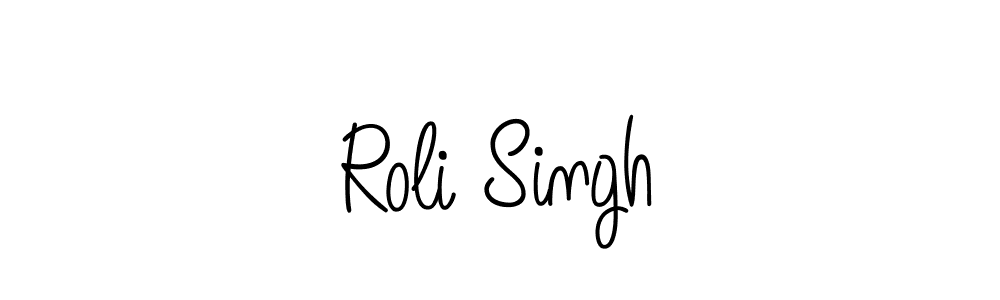 This is the best signature style for the Roli Singh name. Also you like these signature font (Angelique-Rose-font-FFP). Mix name signature. Roli Singh signature style 5 images and pictures png