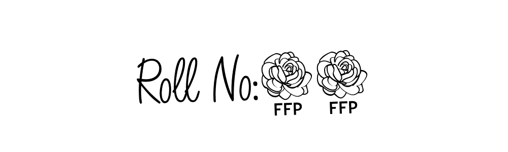 This is the best signature style for the Roll No:11 name. Also you like these signature font (Angelique-Rose-font-FFP). Mix name signature. Roll No:11 signature style 5 images and pictures png