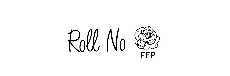 Design your own signature with our free online signature maker. With this signature software, you can create a handwritten (Angelique-Rose-font-FFP) signature for name Roll No 1. Roll No 1 signature style 5 images and pictures png