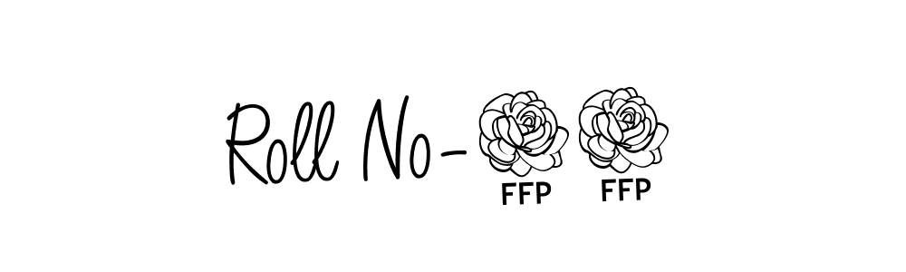 Once you've used our free online signature maker to create your best signature Angelique-Rose-font-FFP style, it's time to enjoy all of the benefits that Roll No-23 name signing documents. Roll No-23 signature style 5 images and pictures png