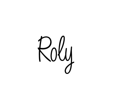 Best and Professional Signature Style for Roly. Angelique-Rose-font-FFP Best Signature Style Collection. Roly signature style 5 images and pictures png