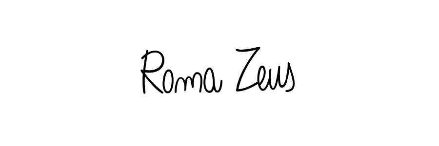 Once you've used our free online signature maker to create your best signature Angelique-Rose-font-FFP style, it's time to enjoy all of the benefits that Roma Zeus name signing documents. Roma Zeus signature style 5 images and pictures png