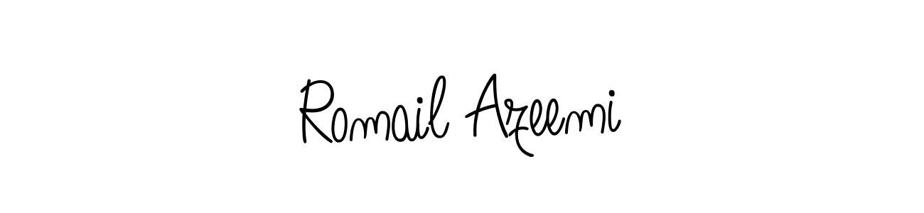 See photos of Romail Azeemi official signature by Spectra . Check more albums & portfolios. Read reviews & check more about Angelique-Rose-font-FFP font. Romail Azeemi signature style 5 images and pictures png