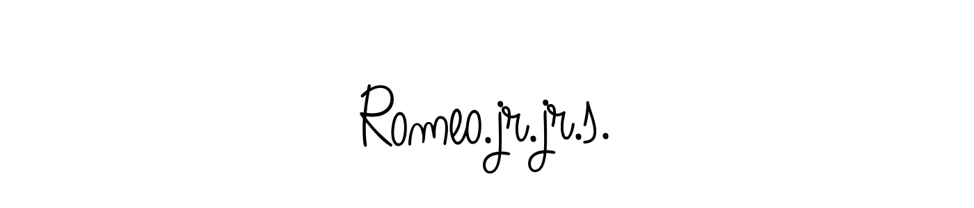 Similarly Angelique-Rose-font-FFP is the best handwritten signature design. Signature creator online .You can use it as an online autograph creator for name Romeo.jr.jr.s.. Romeo.jr.jr.s. signature style 5 images and pictures png