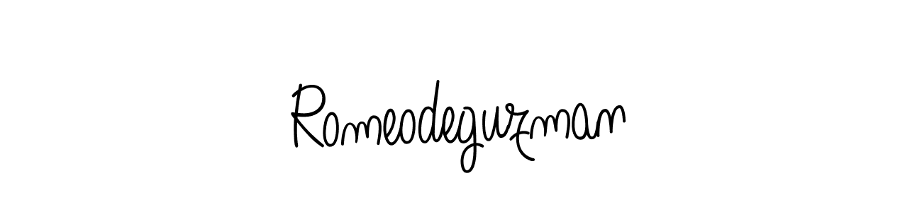 Once you've used our free online signature maker to create your best signature Angelique-Rose-font-FFP style, it's time to enjoy all of the benefits that Romeodeguzman name signing documents. Romeodeguzman signature style 5 images and pictures png