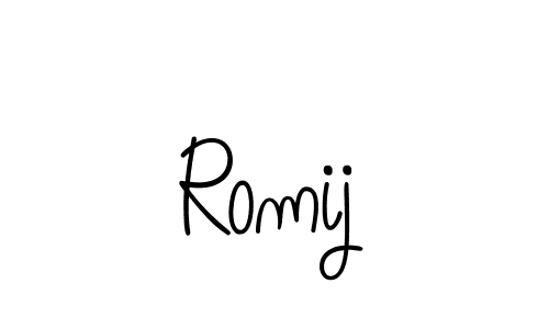 Also You can easily find your signature by using the search form. We will create Romij name handwritten signature images for you free of cost using Angelique-Rose-font-FFP sign style. Romij signature style 5 images and pictures png