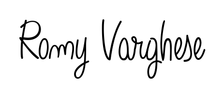 Design your own signature with our free online signature maker. With this signature software, you can create a handwritten (Angelique-Rose-font-FFP) signature for name Romy Varghese. Romy Varghese signature style 5 images and pictures png