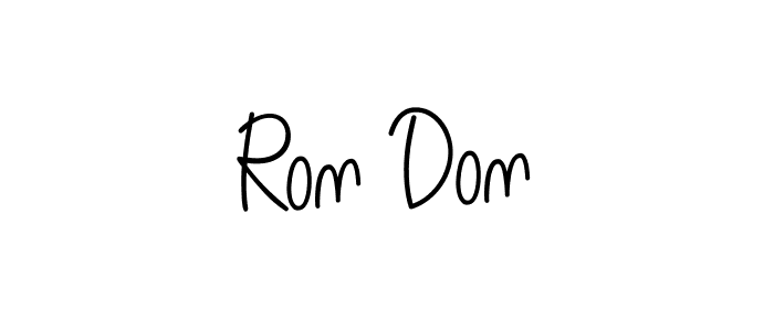 Make a short Ron Don signature style. Manage your documents anywhere anytime using Angelique-Rose-font-FFP. Create and add eSignatures, submit forms, share and send files easily. Ron Don signature style 5 images and pictures png