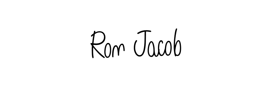 How to Draw Ron Jacob signature style? Angelique-Rose-font-FFP is a latest design signature styles for name Ron Jacob. Ron Jacob signature style 5 images and pictures png