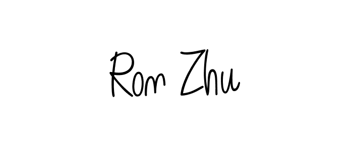 How to make Ron Zhu signature? Angelique-Rose-font-FFP is a professional autograph style. Create handwritten signature for Ron Zhu name. Ron Zhu signature style 5 images and pictures png