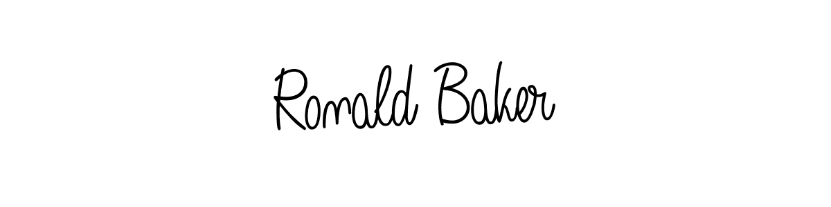 Also we have Ronald Baker name is the best signature style. Create professional handwritten signature collection using Angelique-Rose-font-FFP autograph style. Ronald Baker signature style 5 images and pictures png