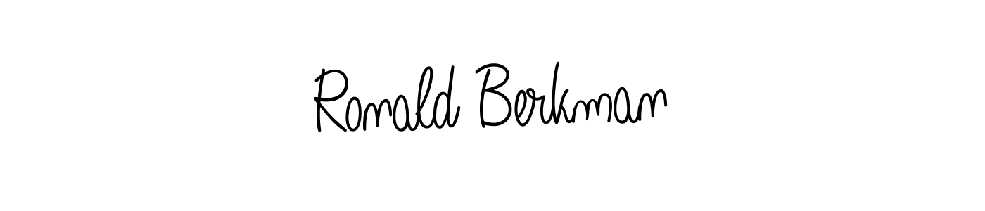 Best and Professional Signature Style for Ronald Berkman. Angelique-Rose-font-FFP Best Signature Style Collection. Ronald Berkman signature style 5 images and pictures png