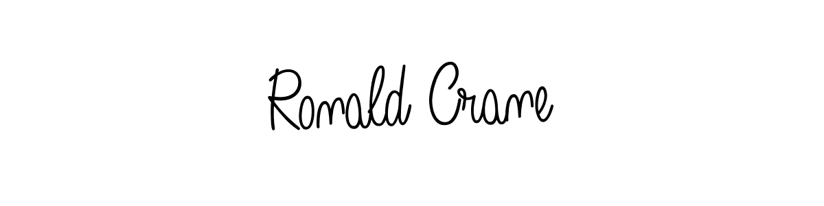 How to make Ronald Crane name signature. Use Angelique-Rose-font-FFP style for creating short signs online. This is the latest handwritten sign. Ronald Crane signature style 5 images and pictures png