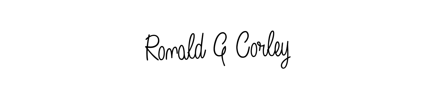 It looks lik you need a new signature style for name Ronald G Corley. Design unique handwritten (Angelique-Rose-font-FFP) signature with our free signature maker in just a few clicks. Ronald G Corley signature style 5 images and pictures png