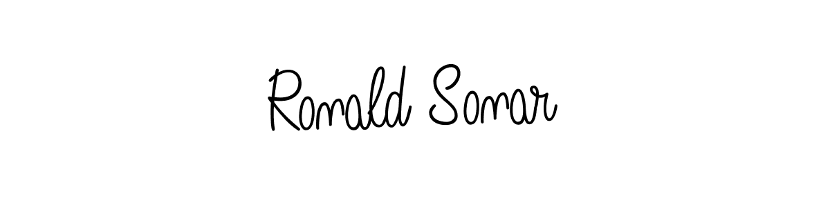 if you are searching for the best signature style for your name Ronald Sonar. so please give up your signature search. here we have designed multiple signature styles  using Angelique-Rose-font-FFP. Ronald Sonar signature style 5 images and pictures png