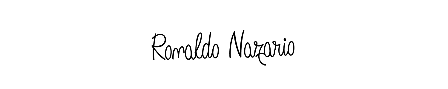 Also we have Ronaldo Nazario name is the best signature style. Create professional handwritten signature collection using Angelique-Rose-font-FFP autograph style. Ronaldo Nazario signature style 5 images and pictures png