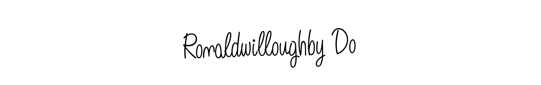 How to Draw Ronaldwilloughby Do signature style? Angelique-Rose-font-FFP is a latest design signature styles for name Ronaldwilloughby Do. Ronaldwilloughby Do signature style 5 images and pictures png
