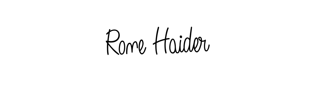 Once you've used our free online signature maker to create your best signature Angelique-Rose-font-FFP style, it's time to enjoy all of the benefits that Rone Haider name signing documents. Rone Haider signature style 5 images and pictures png