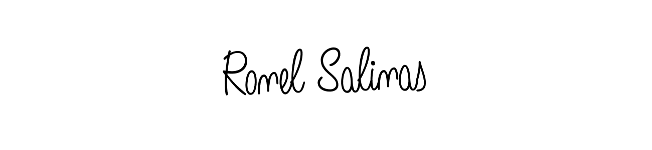 Check out images of Autograph of Ronel Salinas name. Actor Ronel Salinas Signature Style. Angelique-Rose-font-FFP is a professional sign style online. Ronel Salinas signature style 5 images and pictures png