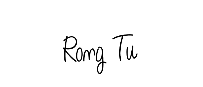 Also You can easily find your signature by using the search form. We will create Rong Tu name handwritten signature images for you free of cost using Angelique-Rose-font-FFP sign style. Rong Tu signature style 5 images and pictures png