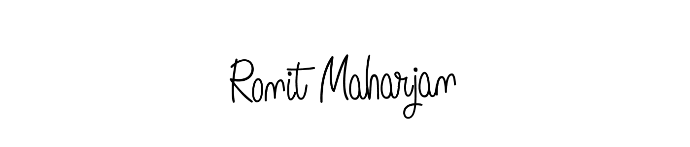 Make a beautiful signature design for name Ronit Maharjan. Use this online signature maker to create a handwritten signature for free. Ronit Maharjan signature style 5 images and pictures png