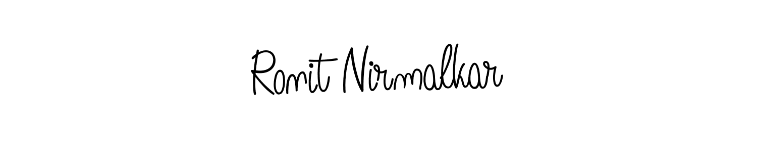 How to Draw Ronit Nirmalkar signature style? Angelique-Rose-font-FFP is a latest design signature styles for name Ronit Nirmalkar. Ronit Nirmalkar signature style 5 images and pictures png