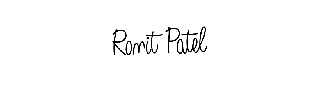It looks lik you need a new signature style for name Ronit Patel. Design unique handwritten (Angelique-Rose-font-FFP) signature with our free signature maker in just a few clicks. Ronit Patel signature style 5 images and pictures png