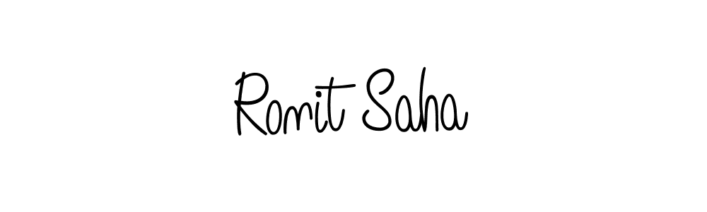 How to Draw Ronit Saha signature style? Angelique-Rose-font-FFP is a latest design signature styles for name Ronit Saha. Ronit Saha signature style 5 images and pictures png