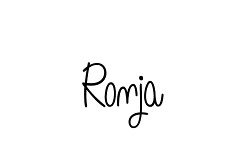 Similarly Angelique-Rose-font-FFP is the best handwritten signature design. Signature creator online .You can use it as an online autograph creator for name Ronja. Ronja signature style 5 images and pictures png