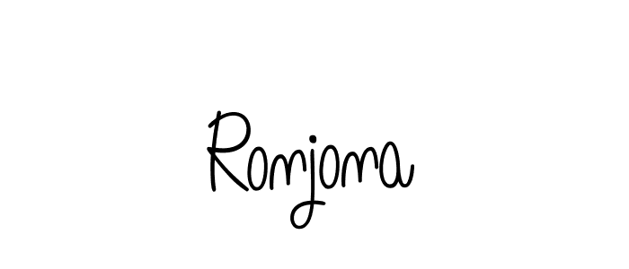 Also You can easily find your signature by using the search form. We will create Ronjona name handwritten signature images for you free of cost using Angelique-Rose-font-FFP sign style. Ronjona signature style 5 images and pictures png