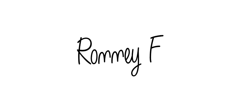 Best and Professional Signature Style for Ronney F. Angelique-Rose-font-FFP Best Signature Style Collection. Ronney F signature style 5 images and pictures png