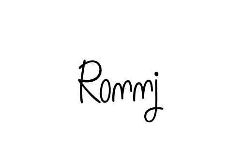 Here are the top 10 professional signature styles for the name Ronnj. These are the best autograph styles you can use for your name. Ronnj signature style 5 images and pictures png