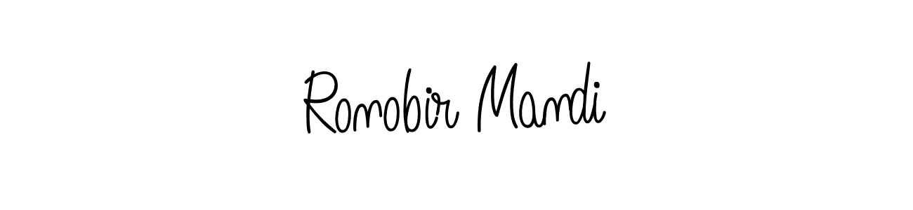 Angelique-Rose-font-FFP is a professional signature style that is perfect for those who want to add a touch of class to their signature. It is also a great choice for those who want to make their signature more unique. Get Ronobir Mandi name to fancy signature for free. Ronobir Mandi signature style 5 images and pictures png