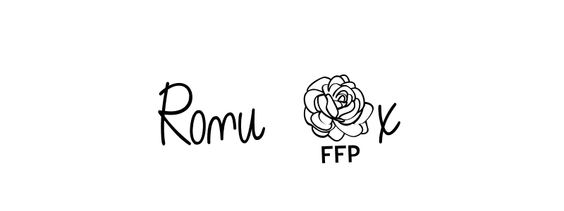 if you are searching for the best signature style for your name Ronu  9x. so please give up your signature search. here we have designed multiple signature styles  using Angelique-Rose-font-FFP. Ronu  9x signature style 5 images and pictures png