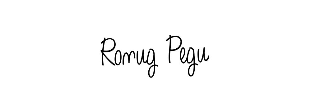 Once you've used our free online signature maker to create your best signature Angelique-Rose-font-FFP style, it's time to enjoy all of the benefits that Ronug Pegu name signing documents. Ronug Pegu signature style 5 images and pictures png
