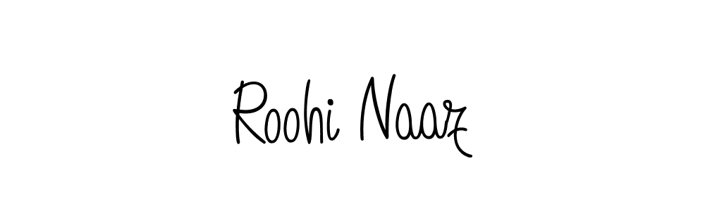 Once you've used our free online signature maker to create your best signature Angelique-Rose-font-FFP style, it's time to enjoy all of the benefits that Roohi Naaz name signing documents. Roohi Naaz signature style 5 images and pictures png