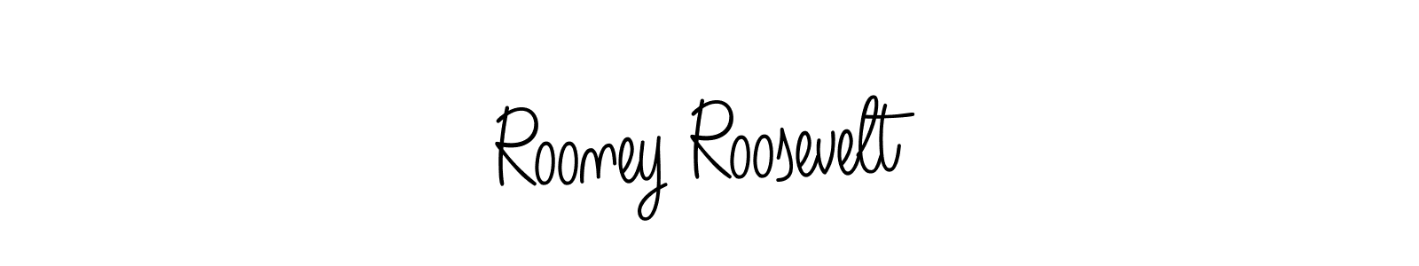 Check out images of Autograph of Rooney Roosevelt name. Actor Rooney Roosevelt Signature Style. Angelique-Rose-font-FFP is a professional sign style online. Rooney Roosevelt signature style 5 images and pictures png