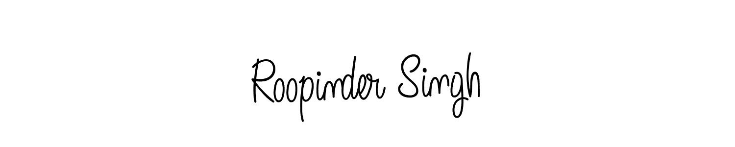 Similarly Angelique-Rose-font-FFP is the best handwritten signature design. Signature creator online .You can use it as an online autograph creator for name Roopinder Singh. Roopinder Singh signature style 5 images and pictures png