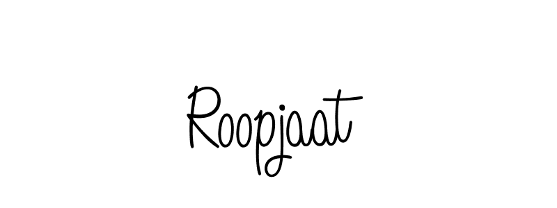 Also we have Roopjaat name is the best signature style. Create professional handwritten signature collection using Angelique-Rose-font-FFP autograph style. Roopjaat signature style 5 images and pictures png