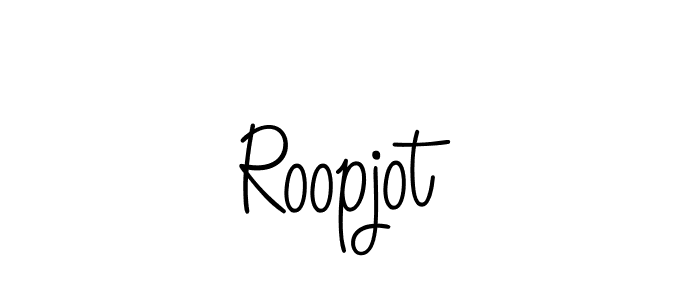 Also You can easily find your signature by using the search form. We will create Roopjot name handwritten signature images for you free of cost using Angelique-Rose-font-FFP sign style. Roopjot signature style 5 images and pictures png