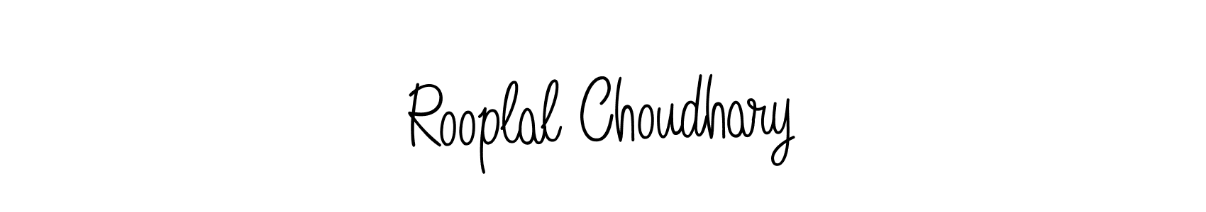 Make a beautiful signature design for name Rooplal Choudhary. Use this online signature maker to create a handwritten signature for free. Rooplal Choudhary signature style 5 images and pictures png