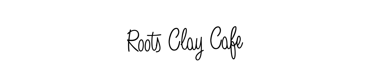 Once you've used our free online signature maker to create your best signature Angelique-Rose-font-FFP style, it's time to enjoy all of the benefits that Roots Clay Cafe name signing documents. Roots Clay Cafe signature style 5 images and pictures png