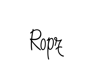 Also You can easily find your signature by using the search form. We will create Ropz name handwritten signature images for you free of cost using Angelique-Rose-font-FFP sign style. Ropz signature style 5 images and pictures png
