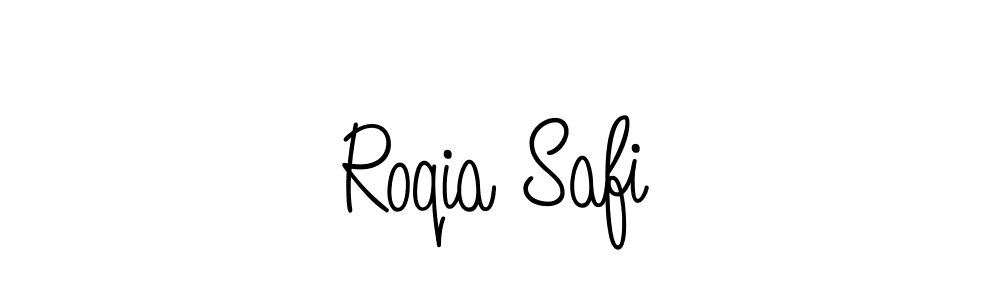 Also You can easily find your signature by using the search form. We will create Roqia Safi name handwritten signature images for you free of cost using Angelique-Rose-font-FFP sign style. Roqia Safi signature style 5 images and pictures png